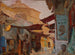 Smyrna Bazaar Painting - Jan Cybis — artwork view