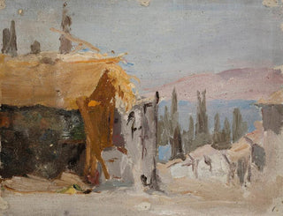 Smyrna painting, from the Greece trip - Jan Cybis — artwork view