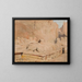 Allée du Sphinx, temple d'Amon-Rê, du voyage en Égypte - Jan Cybis — framed artwork on a wall