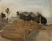 Temple of Amon-Rê's Sphinx Alley in Karnak - Jan Cybis — artwork view