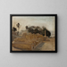 Temple of Amon-Rê's Sphinx Alley in Karnak - Jan Cybis — framed artwork on a wall