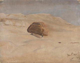 Sphinx du voyage en Égypte - Jan Cybis — artwork view