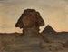 Sphinx au clair de lune, du voyage en Égypte - Jan Cybis — artwork view