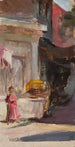 Fragment de rue du voyage à Constantinople - Jan Cybis — artwork view