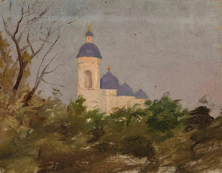 Study of an Orthodox Church - Jan Cybis — artwork view