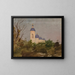Study of an Orthodox Church - Jan Cybis — framed artwork on a wall