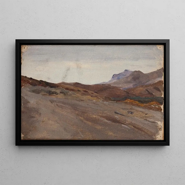 Soudak - Jan Cybis — framed artwork on a wall