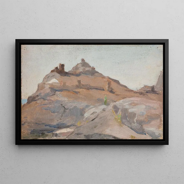 Sudak 6 - Jan Cybis — framed artwork on a wall