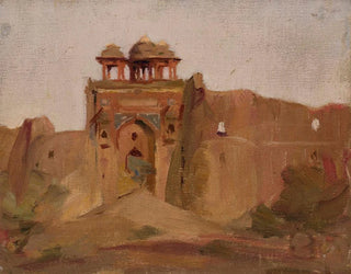 Temple of Travel in India - Jan Cybis — artwork view