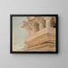 Temple at Udaipur - Jan Cybis — framed artwork on a wall