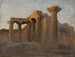 Temple d'Apollon à Corinthe au lever du soleil - Jan Cybis — artwork view