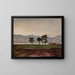 Temple of Hathor on Philae Island - Jan Cybis — framed artwork on a wall