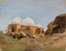 Temple aux dômes blancs - Jan Cybis — artwork view