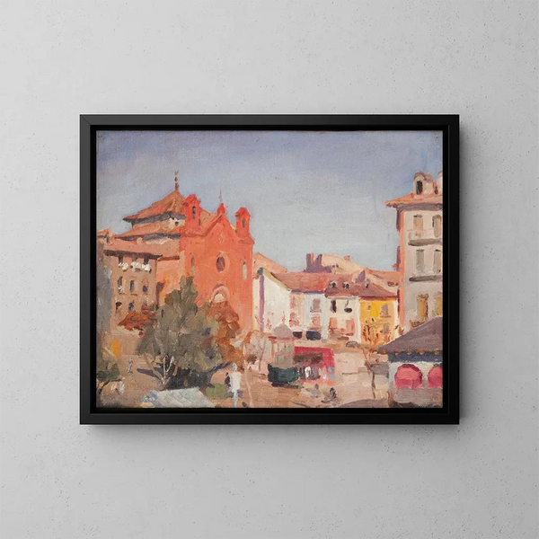 Valladolid - Jan Cybis — framed artwork on a wall