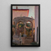 View of Bakhchisaray from the Crimean journey - Jan Cybis — framed artwork on a wall