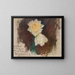 White Roses Painting - Jan Cybis — framed artwork on a wall