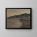 Evening in Yalta, from a trip to Crimea - Jan Cybis — framed artwork on a wall