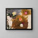 Flowers of Yalta - Jan Cybis — framed artwork on a wall