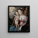 La Sainte Famille - Jan Cornelisz Vermeyen — framed artwork on a wall