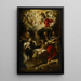 L'Adoration des bergers - Jan Cossiers — framed artwork on a wall