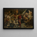 the Bloody Banquet of Count Gero - Jan Czesław Moniuszko — framed artwork on a wall