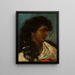 Woman Gypsy - Jan Czesław Moniuszko — framed artwork on a wall