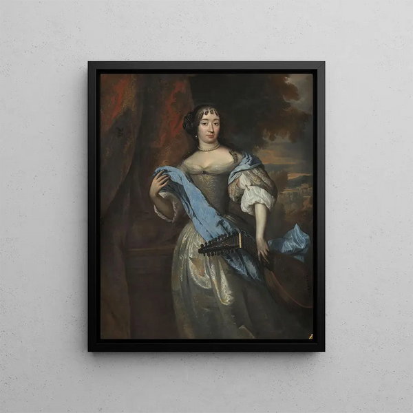 Johanna le Gillon épouse de Hieronymus van Beverningk - Jan de Baen — framed artwork on a wall