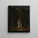 Les cadavres des frères De Witt - Jan de Baen — framed artwork on a wall