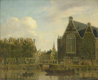 The so-called Boerenverdriet on the Spui in Amsterdam - Jan Ekels the Elder — artwork view
