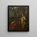 Miracle of Saint Hugh of Lincoln - Jan Erasmus Quellinus — framed artwork on a wall