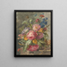 Still life with flowers - Jan Evert Morel — framed artwork on a wall