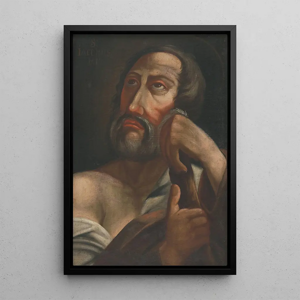 Saint Jacques le Mineur - Jan Fignowski — framed artwork on a wall