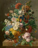 Flower painting in a vase - Jan Frans Eliaerts — artwork view