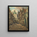 Allée de la Hache Noire - Jan Gerard Smits — framed artwork on a wall