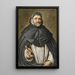 Portrait painting of Michael Ophovius - Jan Gerard Waldorp — framed artwork on a wall