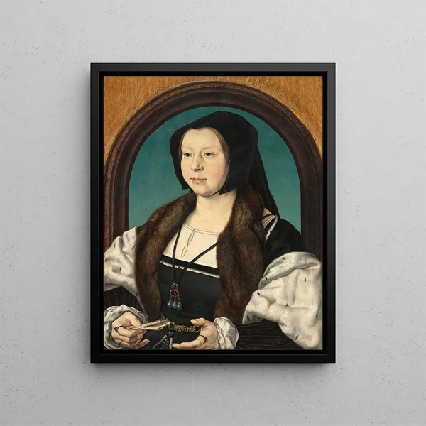 Anna van Bergen - Jan Gossaert — framed artwork on a wall