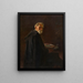 The painter Jacques Rosseels - Jan Hendrik Luyten — framed artwork on a wall