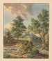 Landscape with Waterfowl in a Pond - Jan Hendrik Troost van Groenendoelen — artwork view