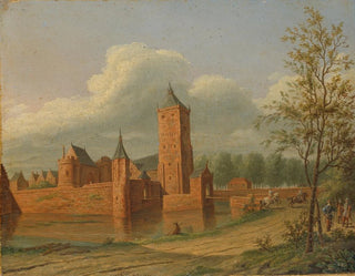 Château de Batestein near Vianen - Jan Jacob Teyler van Hall — artwork view