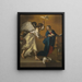 L'Annonciation - Jan Janssens — framed artwork on a wall