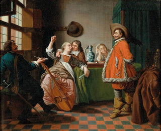 at the matchmakers' house - Jan Josef Horemans the Elder — artwork view