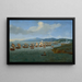 Battle of Tobago 1677 - Jan Karel Donatus van Beecq — framed artwork on a wall