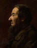 Portrait of a man in profile study - Jan Kauzik — artwork view