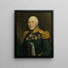 Gijsbertus Martinus Cort Heyligers 1770-1849 Lieutenant-General of Infantry - Jan Kieft — framed artwork on a wall
