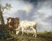 Bœufs dans le pré - Jan Kobell II — artwork view