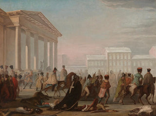 Retirement from Napoleon's Army - Jan Krzysztof Damel — artwork view