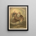 Bible classique dorée Pl003 - Jan Ladislaw Skora — framed artwork on a wall