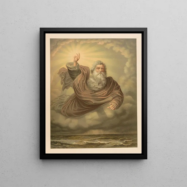 Bible classique dorée Pl003 - Jan Ladislaw Skora — framed artwork on a wall
