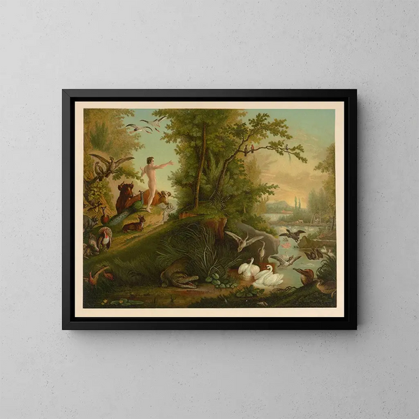 Bible dorée des classiques - Jan Ladislaw Skora — framed artwork on a wall