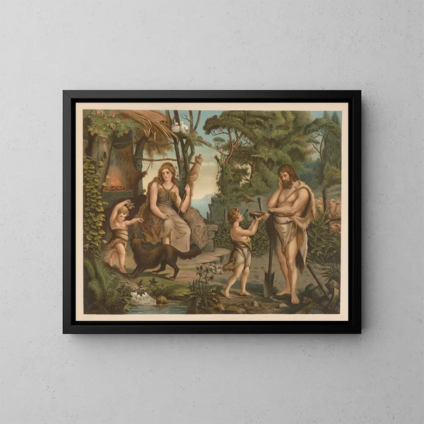 Bible dorée des classiques - Jan Ladislaw Skora — framed artwork on a wall